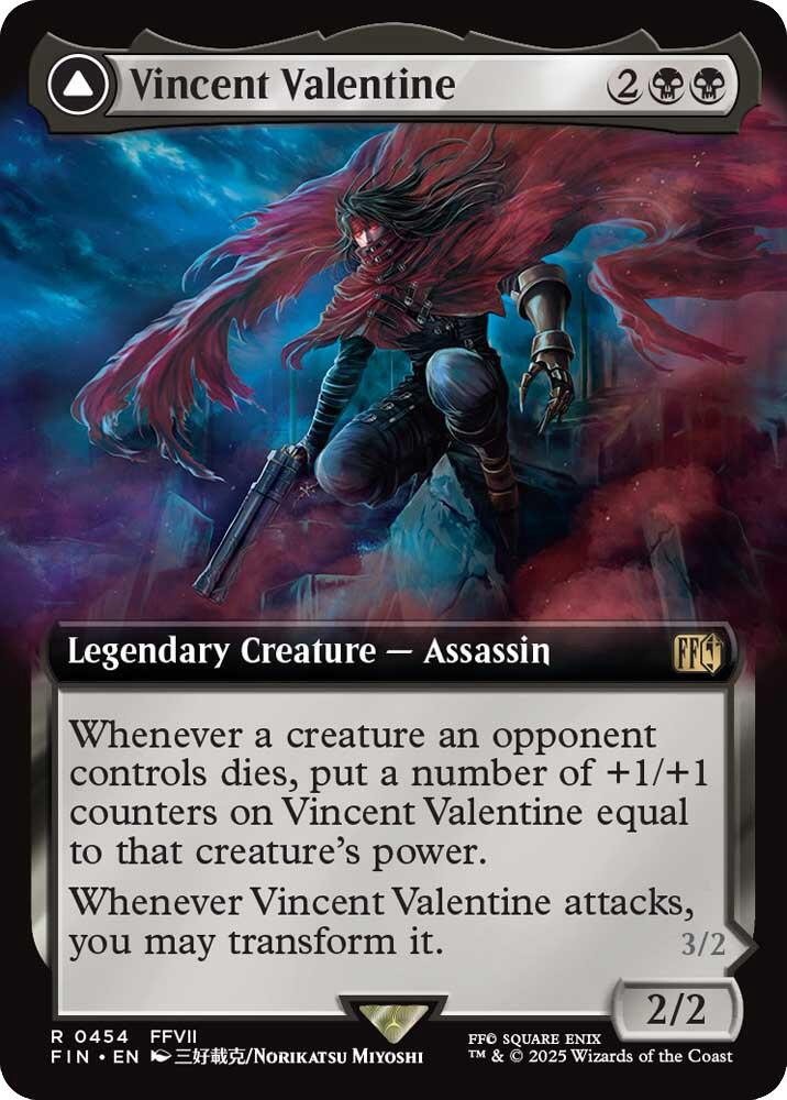 Vincent Valentine // Galian Beast (Extended Art) [FINAL FANTASY] | Dumpster Cat Games