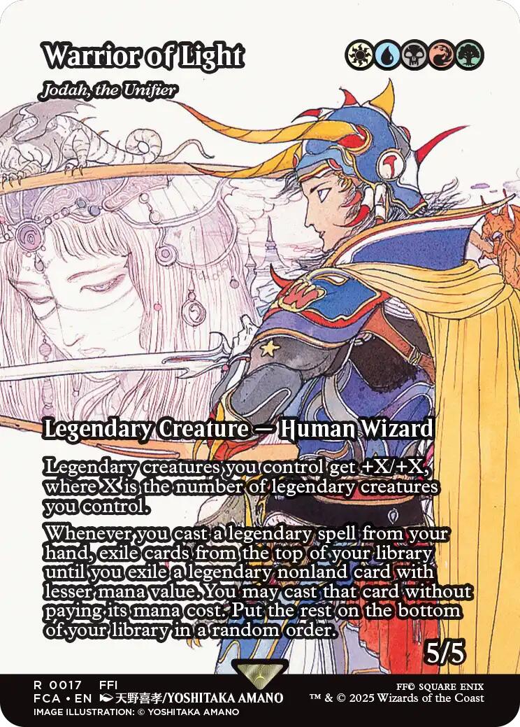 Warrior of Light - Jodah, the Unifier (Showcase) [FINAL FANTASY : Through the Ages] | Dumpster Cat Games
