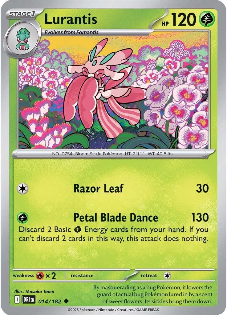 Lurantis (014/182) [Scarlet & Violet: Destined Rivals] | Dumpster Cat Games