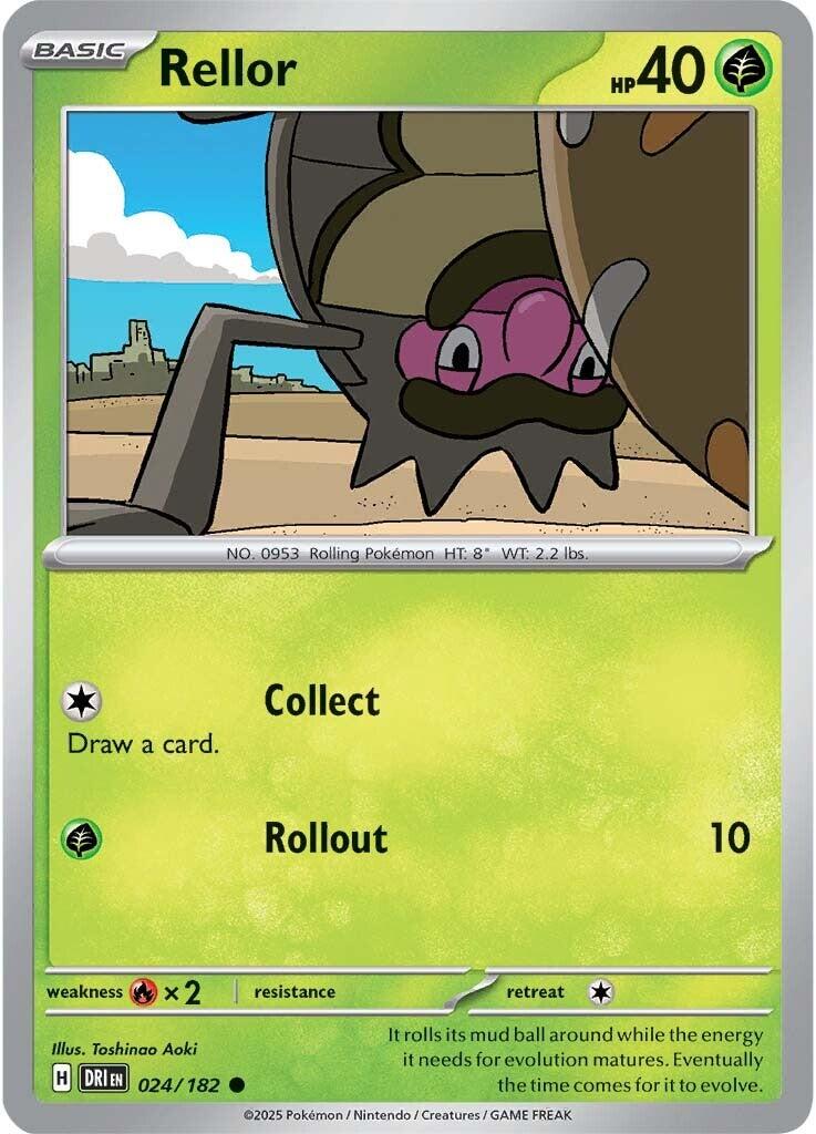 Rellor (024/182) [Scarlet & Violet: Destined Rivals] | Dumpster Cat Games