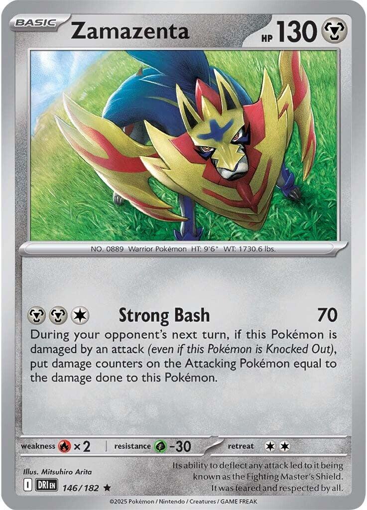 Zamazenta (146/182) [Scarlet & Violet: Destined Rivals] | Dumpster Cat Games