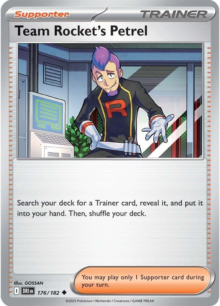 Team Rocket's Petrel (176/182) [Scarlet & Violet: Destined Rivals] | Dumpster Cat Games
