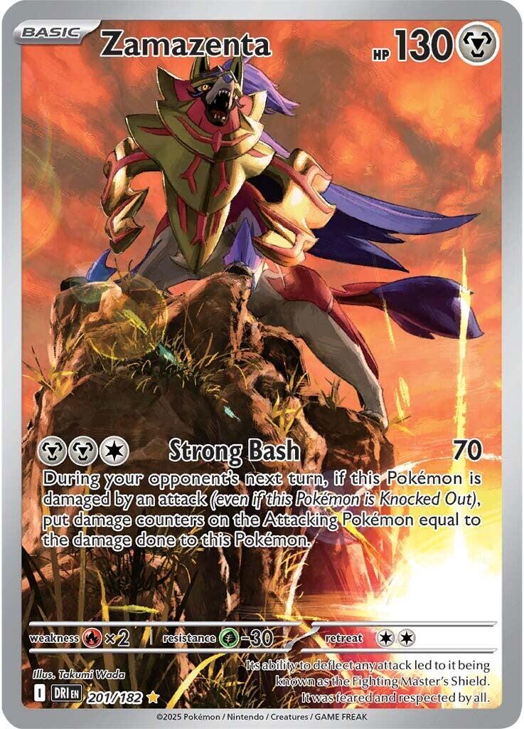 Zamazenta (201/182) [Scarlet & Violet: Destined Rivals] | Dumpster Cat Games