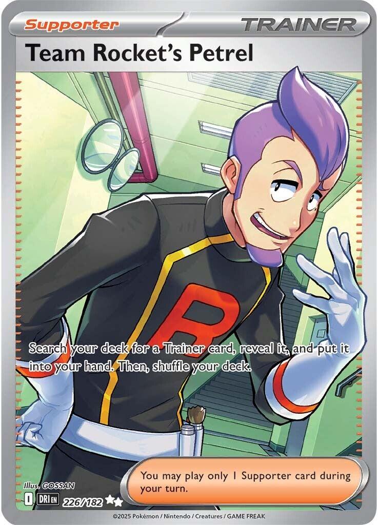 Team Rocket's Petrel (226/182) [Scarlet & Violet: Destined Rivals] | Dumpster Cat Games