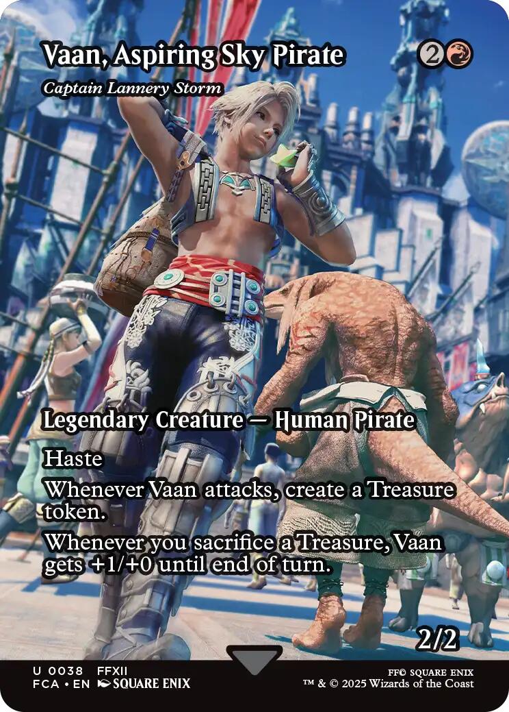Vaan, Aspiring Sky Pirate - Captain Lannery Storm (Showcase) [FINAL FANTASY : Through the Ages] | Dumpster Cat Games