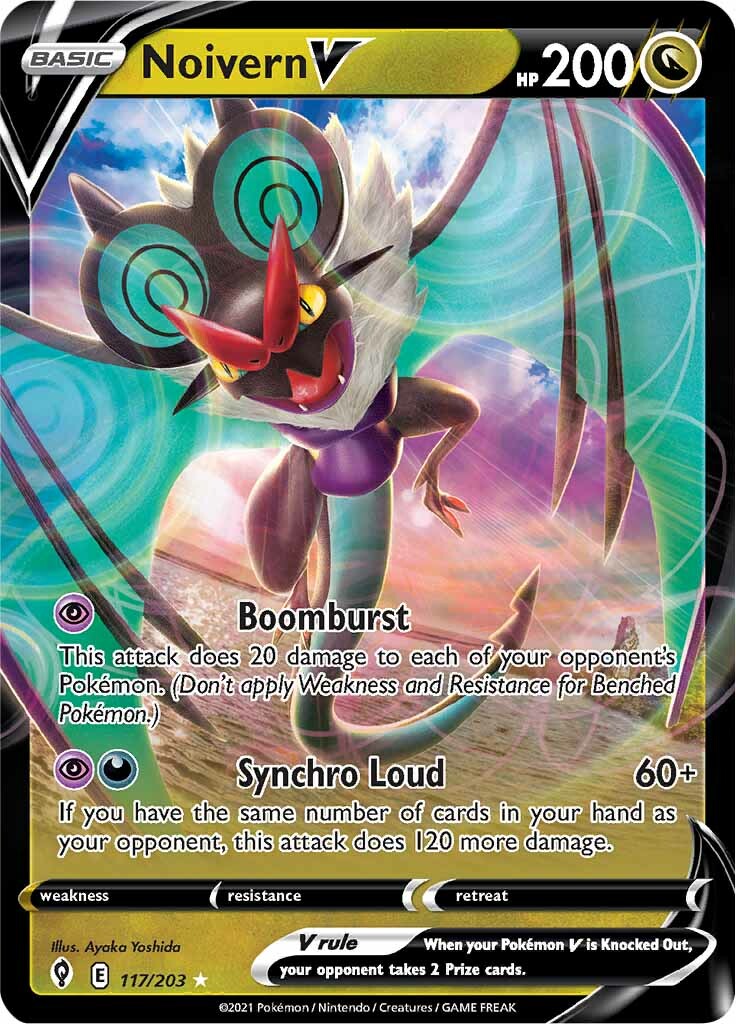 Noivern V (117/203) [Sword & Shield: Evolving Skies] | Dumpster Cat Games