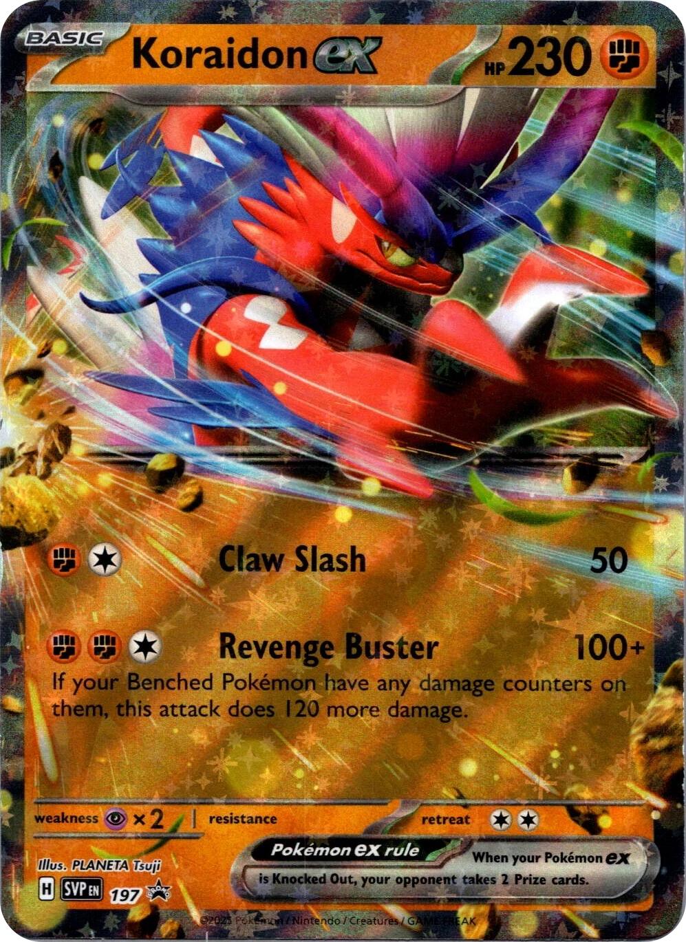 Koraidon ex (197) [Miscellaneous Cards] | Dumpster Cat Games