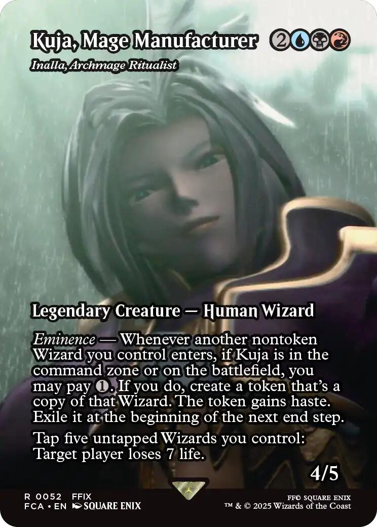 Kuja, Mage Manufacturer - Inalla, Archmage Ritualist (Showcase) [FINAL FANTASY : Through the Ages] | Dumpster Cat Games