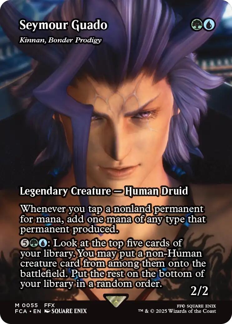 Seymour Guado - Kinnan, Bonder Prodigy (Showcase) [FINAL FANTASY : Through the Ages] | Dumpster Cat Games