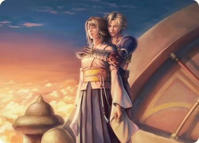 Farewell Art Card [FINAL FANTASY Art Series] | Dumpster Cat Games