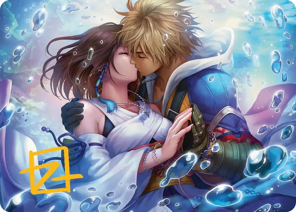 Together Forever Art Card (Gold-Stamped Signature) [FINAL FANTASY Art Series] | Dumpster Cat Games