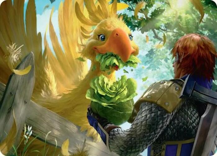 Gysahl Greens Art Card [FINAL FANTASY Art Series] | Dumpster Cat Games