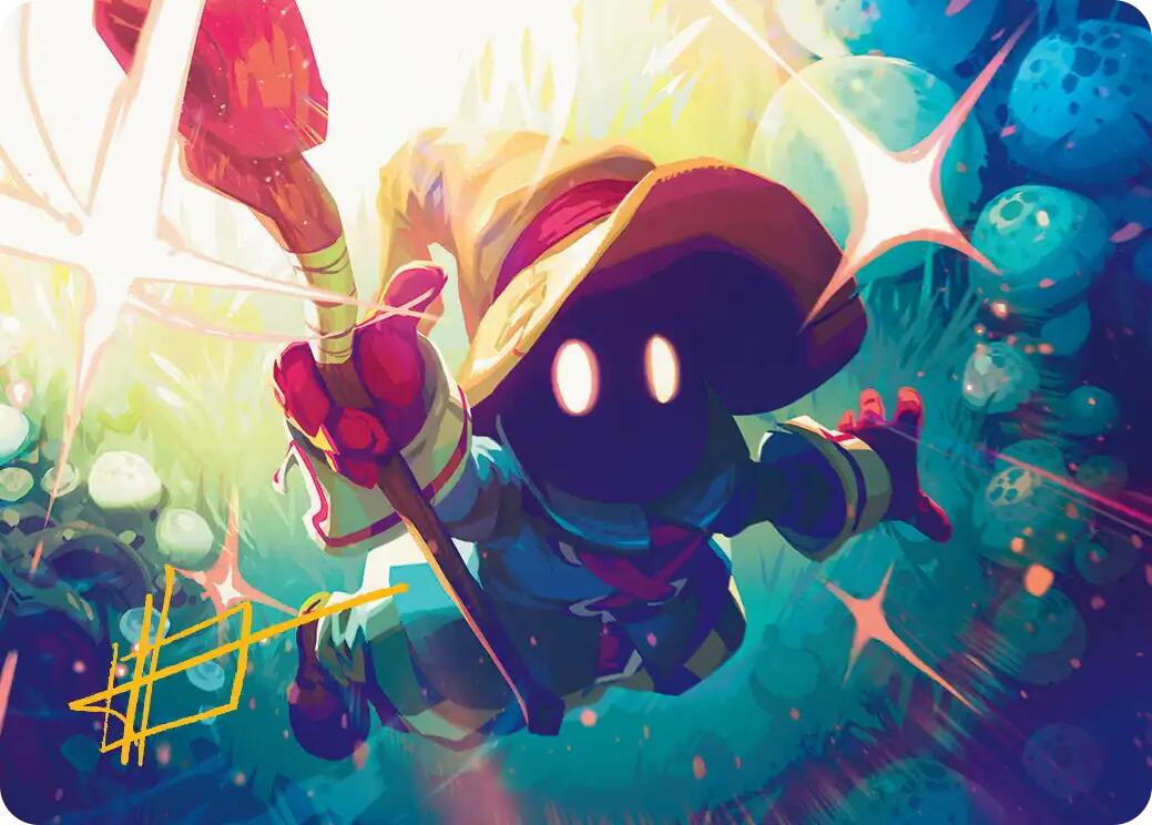 Vivi Ornitier Art Card (Gold-Stamped Signature) [FINAL FANTASY Art Series] | Dumpster Cat Games