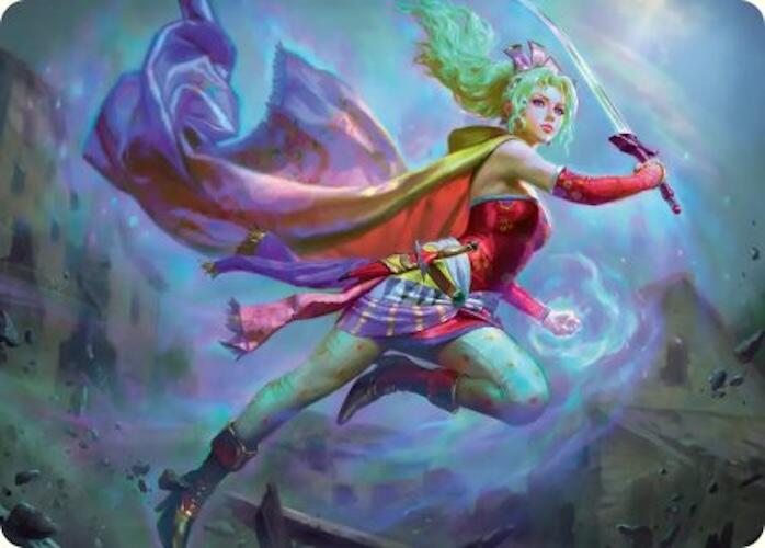 Terra, Herald of Hope Art Card [FINAL FANTASY Art Series] | Dumpster Cat Games