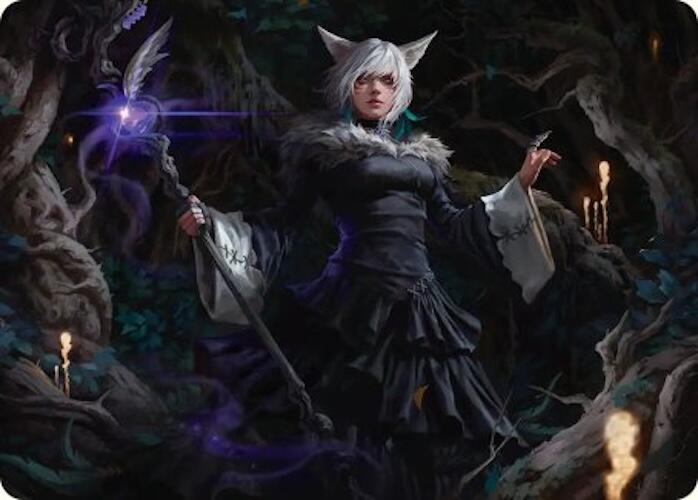 Y'shtola, Night's Blessed Art Card (21) [FINAL FANTASY Art Series] | Dumpster Cat Games