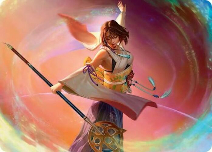 Yuna, Grand Summoner Art Card [FINAL FANTASY Art Series] | Dumpster Cat Games