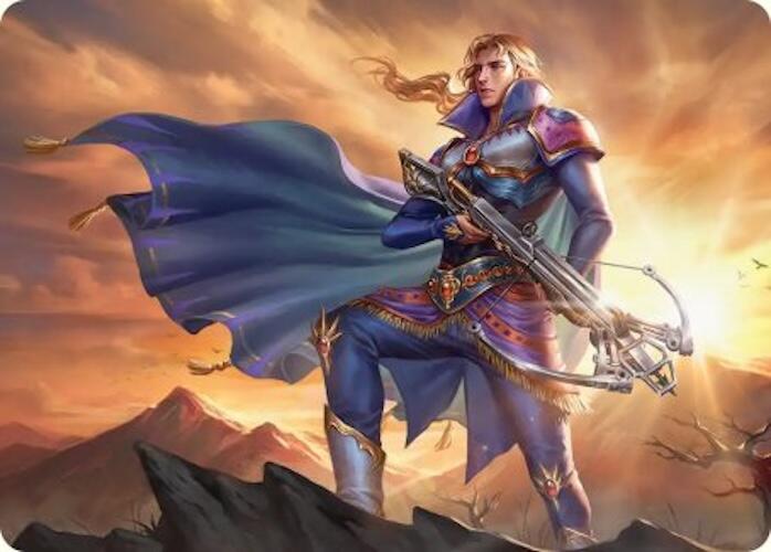 Edgar, Master Machinist Art Card [FINAL FANTASY Art Series] | Dumpster Cat Games