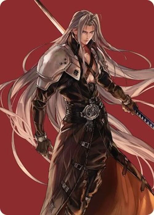 Sephiroth, Fabled SOLDIER Art Card [FINAL FANTASY Art Series] | Dumpster Cat Games