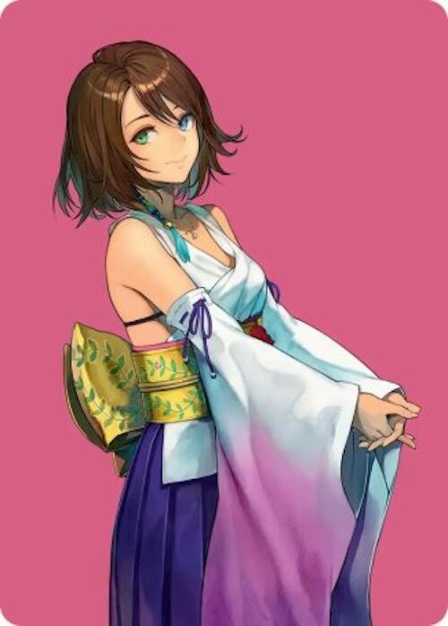 Yuna, Hope of Spira Art Card [FINAL FANTASY Art Series] | Dumpster Cat Games