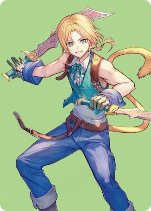 Zidane, Tantalus Thief Art Card [FINAL FANTASY Art Series] | Dumpster Cat Games