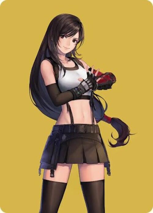 Tifa, Martial Artist Art Card [FINAL FANTASY Art Series] | Dumpster Cat Games