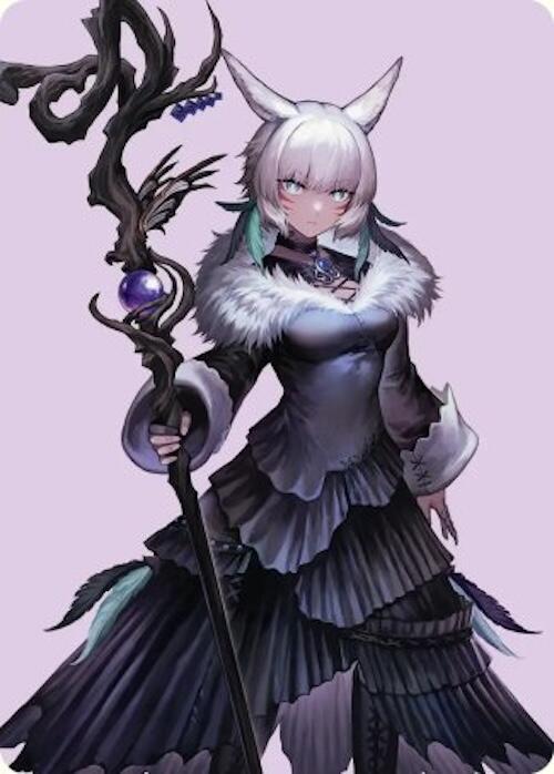 Y'shtola, Night's Blessed Art Card (53) [FINAL FANTASY Art Series] | Dumpster Cat Games