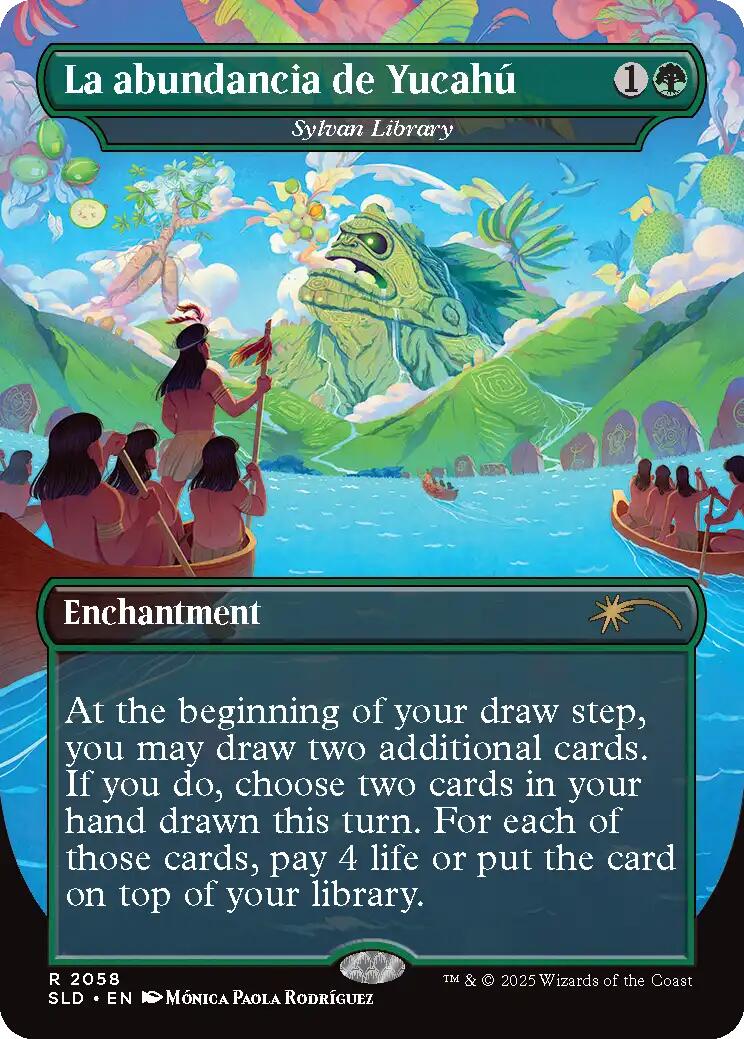 La abundancia de Yucahu - Sylvan Library [Secret Lair Drop Series] | Dumpster Cat Games