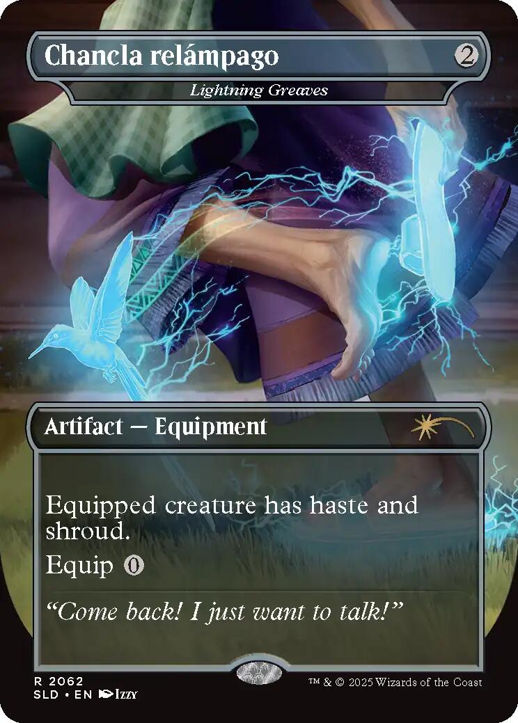 Chancla relampago - Lightning Greaves [Secret Lair Drop Series] | Dumpster Cat Games