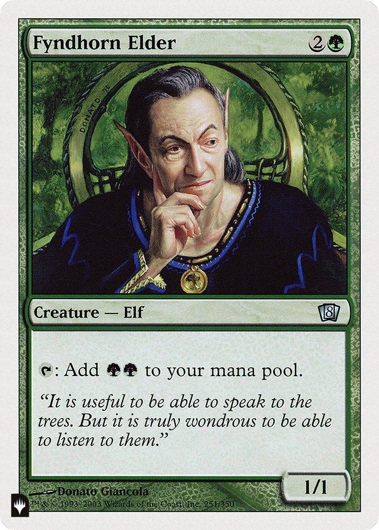 Fyndhorn Elder [The List] | Dumpster Cat Games