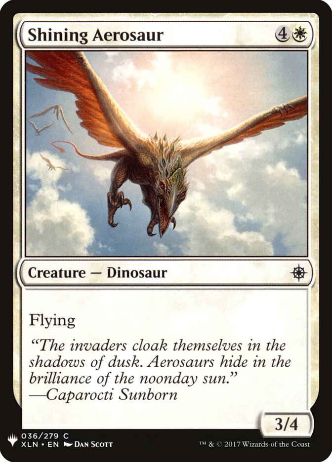 Shining Aerosaur [Mystery Booster] | Dumpster Cat Games