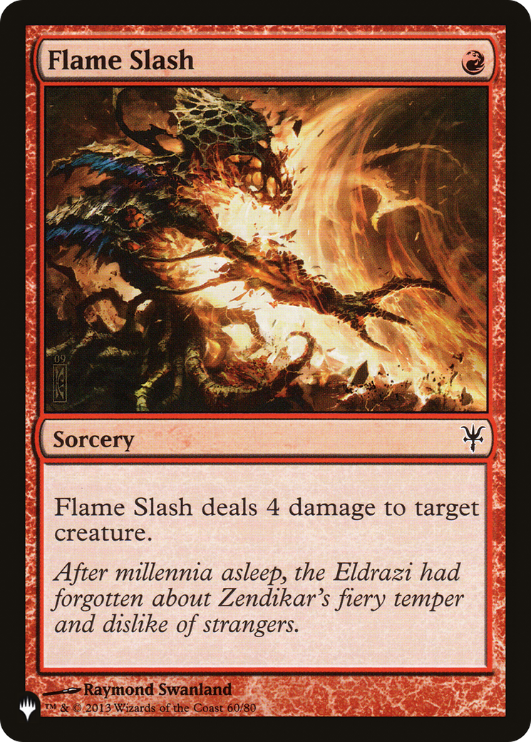 Flame Slash [The List] | Dumpster Cat Games