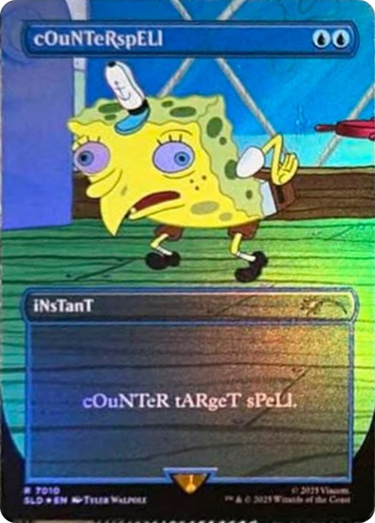 cOuNTeRspELl (7010) (Rainbow Foil) [Secret Lair Drop Series] | Dumpster Cat Games