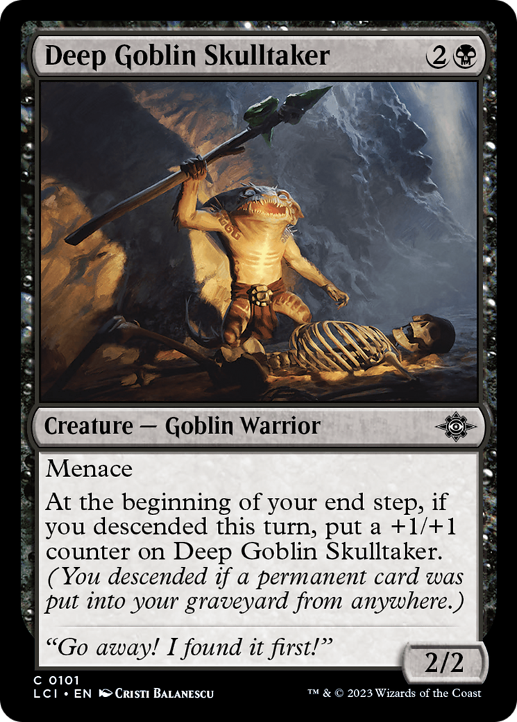 Deep Goblin Skulltaker [The Lost Caverns of Ixalan] | Dumpster Cat Games