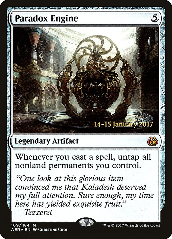 Paradox Engine [Aether Revolt Prerelease Promos] | Dumpster Cat Games