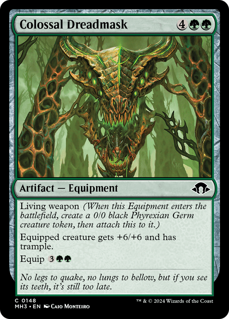 Colossal Dreadmask [Modern Horizons 3] | Dumpster Cat Games