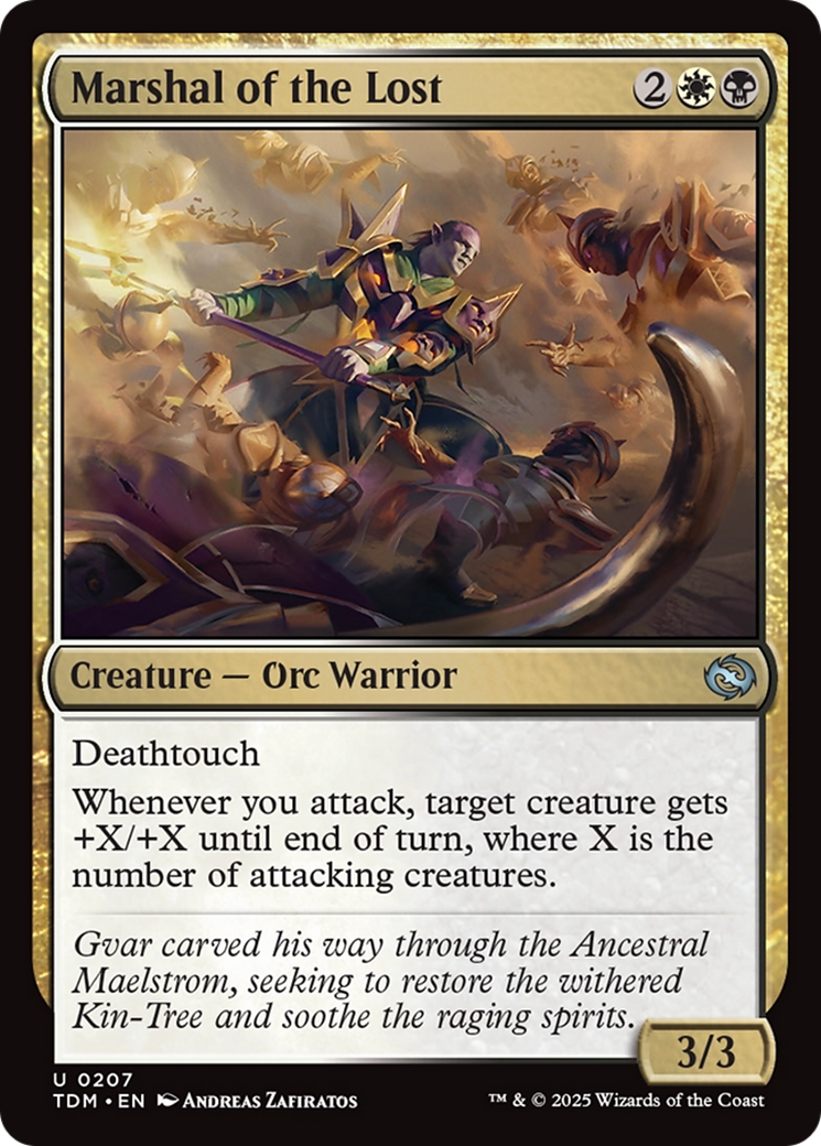 Marshal of the Lost [Tarkir: Dragonstorm] | Dumpster Cat Games