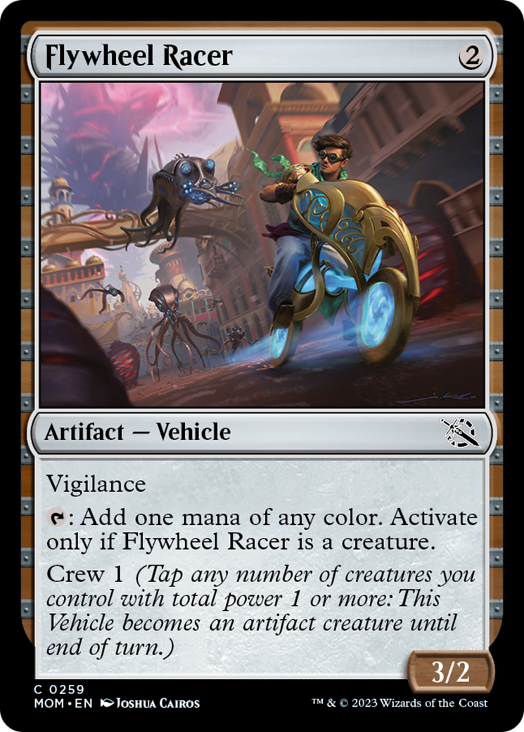 Flywheel Racer [March of the Machine] | Dumpster Cat Games