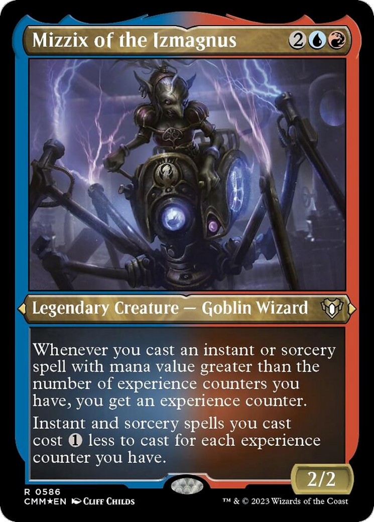 Mizzix of the Izmagnus (Foil Etched) [Commander Masters] | Dumpster Cat Games