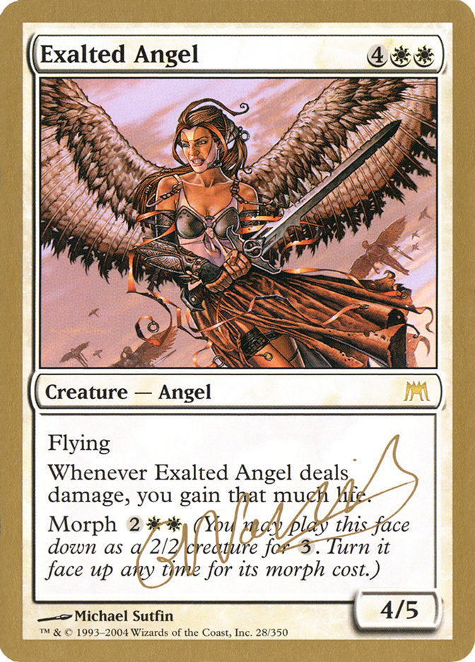 Exalted Angel (Gabriel Nassif) [World Championship Decks 2004] | Dumpster Cat Games