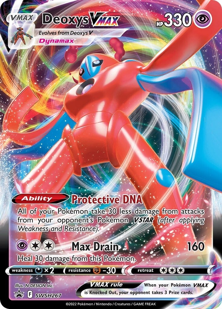 Deoxys VMAX (SWSH267) [Sword & Shield: Black Star Promos] | Dumpster Cat Games