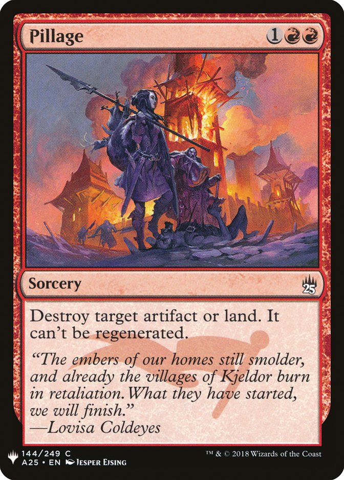 Pillage [Mystery Booster] | Dumpster Cat Games