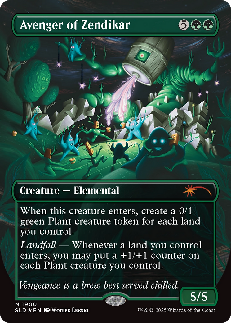 Avenger of Zendikar (Double Rainbow Foil) [Secret Lair Drop Series] | Dumpster Cat Games