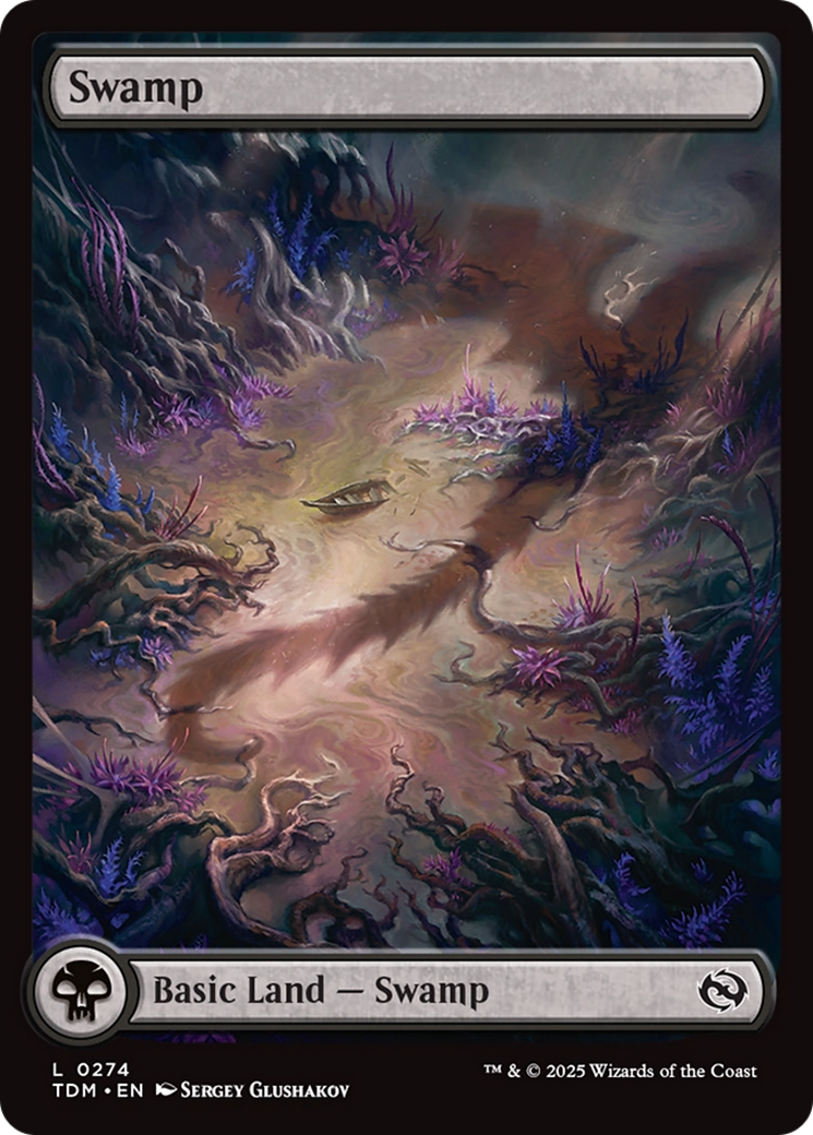 Swamp (0274) [Tarkir: Dragonstorm] | Dumpster Cat Games