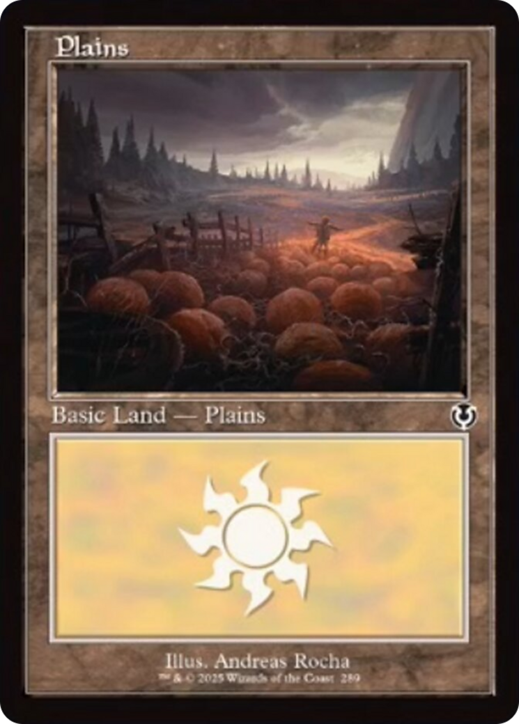 Plains (289) (Retro Frame) [Innistrad Remastered] | Dumpster Cat Games