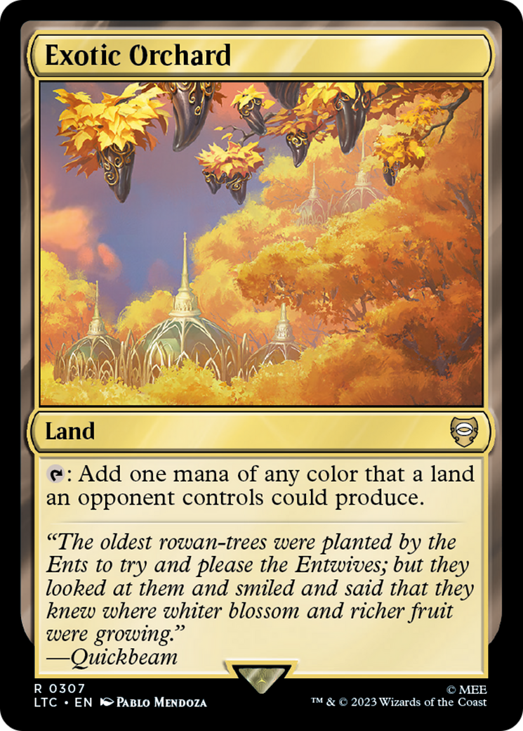 Exotic Orchard [The Lord of the Rings: Tales of Middle-Earth Commander] | Dumpster Cat Games