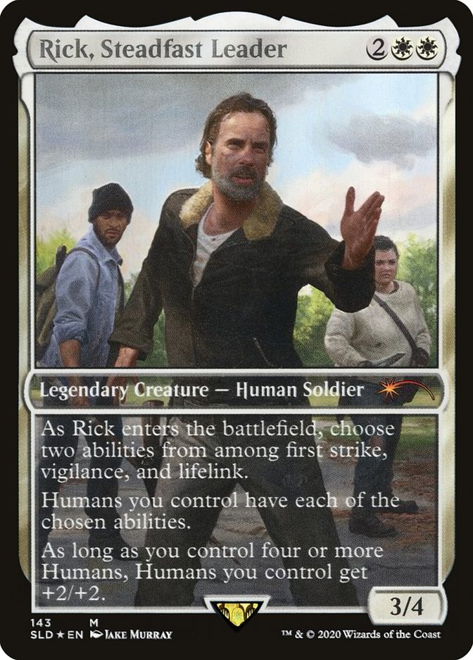 Rick, Steadfast Leader [Secret Lair Drop Series] | Dumpster Cat Games