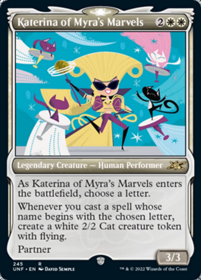 Katerina of Myra's Marvels (Showcase) [Unfinity] | Dumpster Cat Games