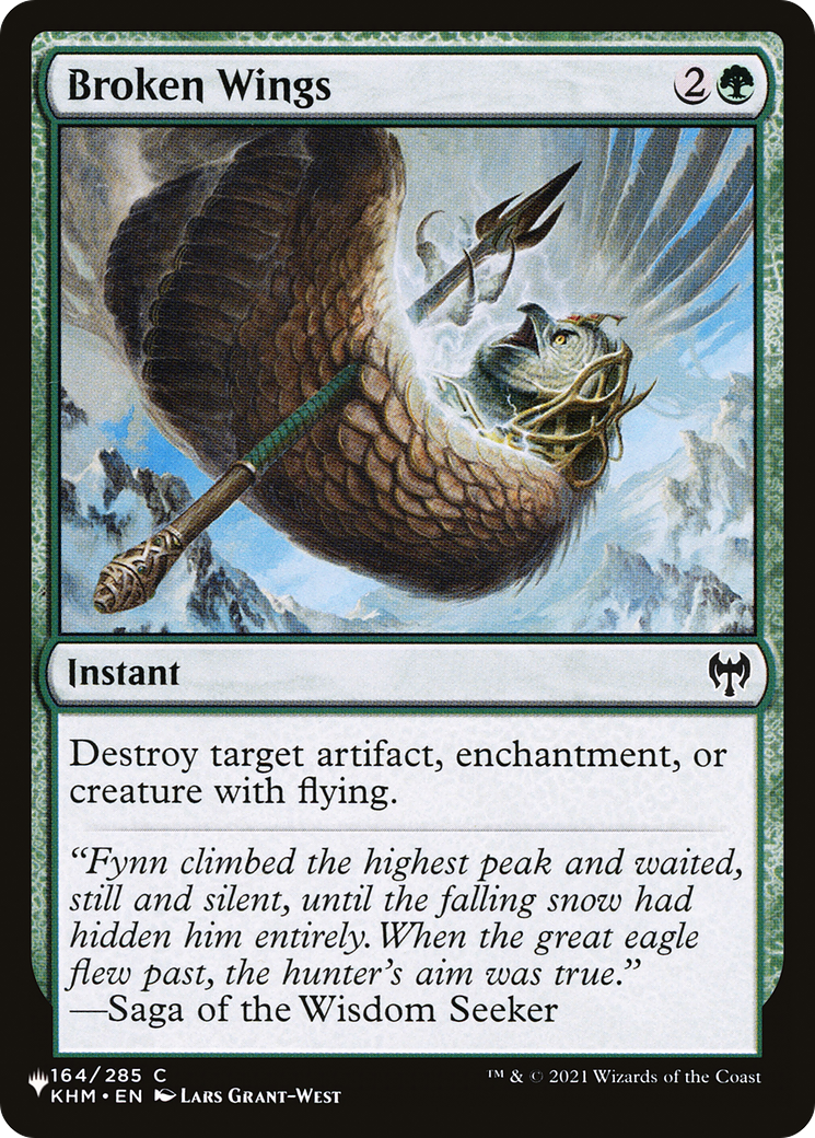 Broken Wings [The List] | Dumpster Cat Games