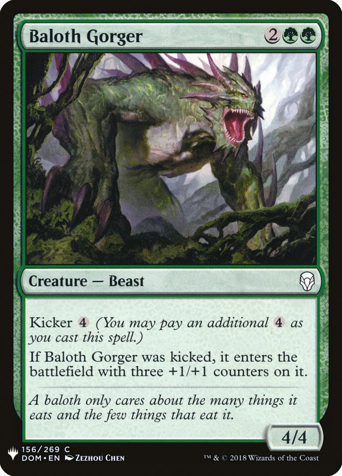 Baloth Gorger [Mystery Booster] | Dumpster Cat Games