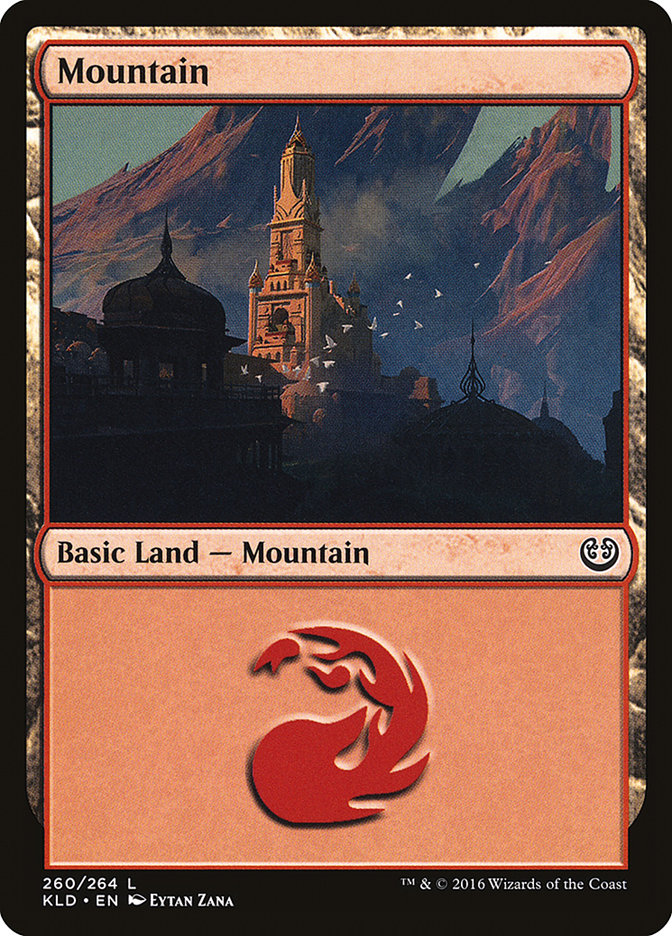 Mountain (260) [Kaladesh] | Dumpster Cat Games